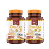 Ncs 2x500 mg Portakallı Omega 3 Balık Yağı Softgel