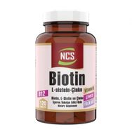 Ncs Biotin L-Sistein Çinko B6 120 Tablet