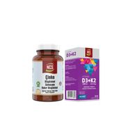 Ncs Çinko Bisglisinat Bakır Selenyum 120 Tablet + Vitamin D3 K2 20 ml Damla