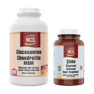 Ncs Çinko Bisglisinat Selenyum Bakır 120 Tablet + Glucosamine Chondroitin MSM Collagen Turmeric 300 Tablet