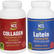 Ncs Collagen Hyaluronic Acid Vitamin C 1000 mg 90 Tablet + Lutein Astaxanthin 15 mg 120 Tablet