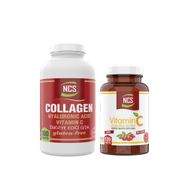 Ncs Collagen Hyaluronic Acid Vitamin C 300 Tablet + Vitamin C Kuşburnu Eksresi 120 Tablet
