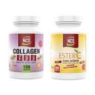 Ncs Collagen Tip 1-2-3 180 Tablet + Ester C Vitamini 180 Tablet