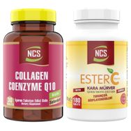 Ncs Ester C Vitamini 180 Tablet + Collagen Coenzyme Q10 30 Tablet