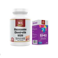 Ncs Glucosamine Chondroitin MSM Boswellia Hyaluronic Acid 120 Tablet + Vitamin D3 K2 20 ml Damla