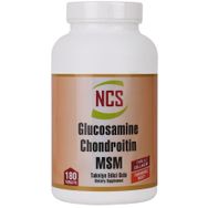 Ncs Glucosamine Chondroitin MSM Type II Collagen Turmeric 180 Tablet