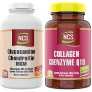 Ncs Glucosamine Chondroitin MSM Type II Collagen Turmeric Root 300 Tablet + Collagen Coenzyme Q10 Biotin Selenium 30 Tablet