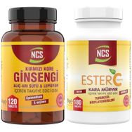 Ncs Kırmızı Kore Ginsengi 120 Tablet + Ester C Vitamini 180 Tablet