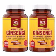Ncs Kırmızı Kore Ginsengi 2x120 Tablet