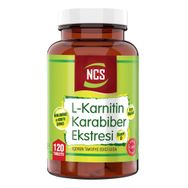 Ncs L-Karnitin Karabiber Ekstresi 120 Tablet