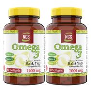 Ncs Limon Aromalı Omega 3 Balık Yağı 2 Adet 60 Yumuşak Kapsül
