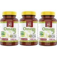 Ncs Limon Aromalı Omega 3 Balık Yağı 3 Adet 60 Yumuşak Kapsül