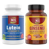 Ncs Lutein Astaksantin 180 Tablet + Kırmızı Kore Ginsengi 120 Tablet