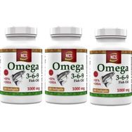 Ncs Omega 3-6-9 Balık Yağı 1000 Mg 3 Adet 200 Softgel