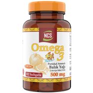 Ncs Omega 3 Portakal Aromalı 500 mg 102 Kapsül Balık Yağı