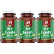 Ncs Saw Palmetto 1000 mg Pumpkin Biotin Zinc 120 Tablet