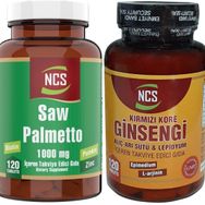 Ncs Saw Palmetto Biotin Zinc Pumpkin 1000 mg 120 Tablet + Kırmızı Kore Ginsengi 120 Tablet