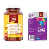 Ncs Vitamin C Çinko Propolis 120 Tablet + Vitamin D3 K2 20 ml Damla