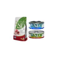 N&D 1.5 kg Tahılsız Kitten Yavru Kedi Maması + 2 Adet Kitten Konserve