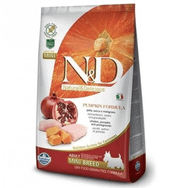 N&D 1 kg Tahılsız Balkabaklı Tavuklu Narlı Yetişkin Mini Irk Açık Köpek Maması