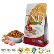 N&D 10 kg Ancestral Grain Düşük Tahıllı Tavuklu ve Narlı Kısırlaştırılmış Kuru Kedi Maması