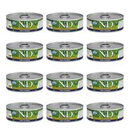 N&D 12x80 gr Kuzulu Yaban Mersinli Yetişkin Kedi Konservesi