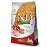 N&D 2,5 kg Düşük Tahıllı Tavuk Nar Yaşlı Mini ve Orta Irk Köpek Maması