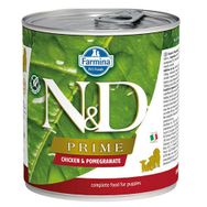 N&D 2512 285 gr Puppy Prime Tavuk ve Narlı Yavru Köpek Konservesi