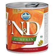 N&D 285 gr ND Pumpkin Balkabaklı Tavuklu ve Narlı Yetişkin Köpek Konservesi