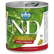 N&D 285 gr Prime Tavuk ve Narlı Yetişkin Konserve Köpek Maması