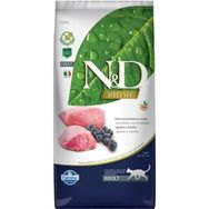 N&D 5 kg Tahılsız Kuzu ve Yaban Mersini Yetişkin Kedi Maması