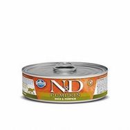 N&D 6x80 gr Balkabağı Ördekli Yetişkin Kedi Konservesi