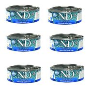N&D 6x80 gr Ocean Morina Balığı Karides ve Balkabaklı Yavru Kedi Konservesi