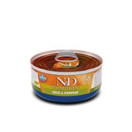 N&D 70 gr Balkabaklı Ördekli Kedi Konservesi