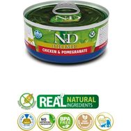 N&D 70 gr Tavuk Narlı Yetişkin Konserve Yaş Kedi Maması
