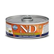 N&D 80 gr Balkabağı Kuzu Yaban Mersini Yetişkin Kedi Konservesi