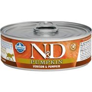 N&D 80 gr Geyikli ve Bal Kabaklı Yetişkin Kedi Konservesi