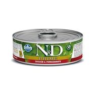 N&D 80 gr ND Prime Tahılsız Tavuk ve Narlı Yetişkin Kedi Konservesi