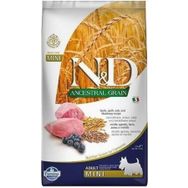 N&D Ancestral Grain Düşük Tahıllı Kuzu Eti ve Yaban Mersinli Orta ve Büyük Irk 2,5 kg Yetişkin Köpek Maması