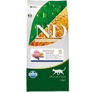 N&D Düşük Tahıllı Kuzulu & Yaban Mersinli 10 kg Kuru Kedi Maması
