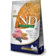 N&D Düşük Tahıllı Kuzulu Yaban Mersinli Mini 2.5 kg Yetişkin Köpek Maması