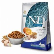 N&D Düşük Tahıllı Morina Balıklı Ve Portokallı Küçük Irk 2.5 kg Yetişkin Köpek Maması