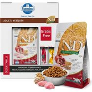 N&D Düşük Tahıllı Tavuklu ve Narlı Yetişkin 5 kg Kedi Maması
