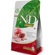N&D Kitten Tahılsız Tavuk ve Narlı 300 gr Yavru Kedi Maması