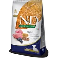 N&D Mini Puppy Düşük Tahıllı Kuzu Etli ve Yaban Mersinli 7 kg Köpek Maması