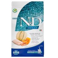 N&D Ocean 1.5 kg Kitten Morina Balıklı Karidesli Balkabaklı ve Kavunlu Yavru Kedi Maması