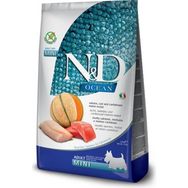 N&D Ocean 2,5 kg Tahılsız Mini Adult Morina Balıklı Somonlu ve Kavunlu Küçük Irk Köpek Maması