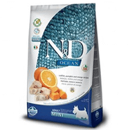 N&D Ocean Balkabaklı Balıklı Portakallı Tahılsız 7 kg Küçük Irk Köpek Maması