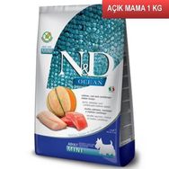 N&D Ocean Morina Balıklı Bal Kabaklı ve Kavunlu Küçük Irk Tahilsız Çuvaldan Dökme Yavru 1 kg Köpek Maması