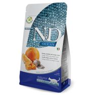 N&D Ocean Pumpkin Ringa Balıklı Bal Kabaklı ve Portakallı Tahılsız 5 kg Yetişkin Kedi Maması